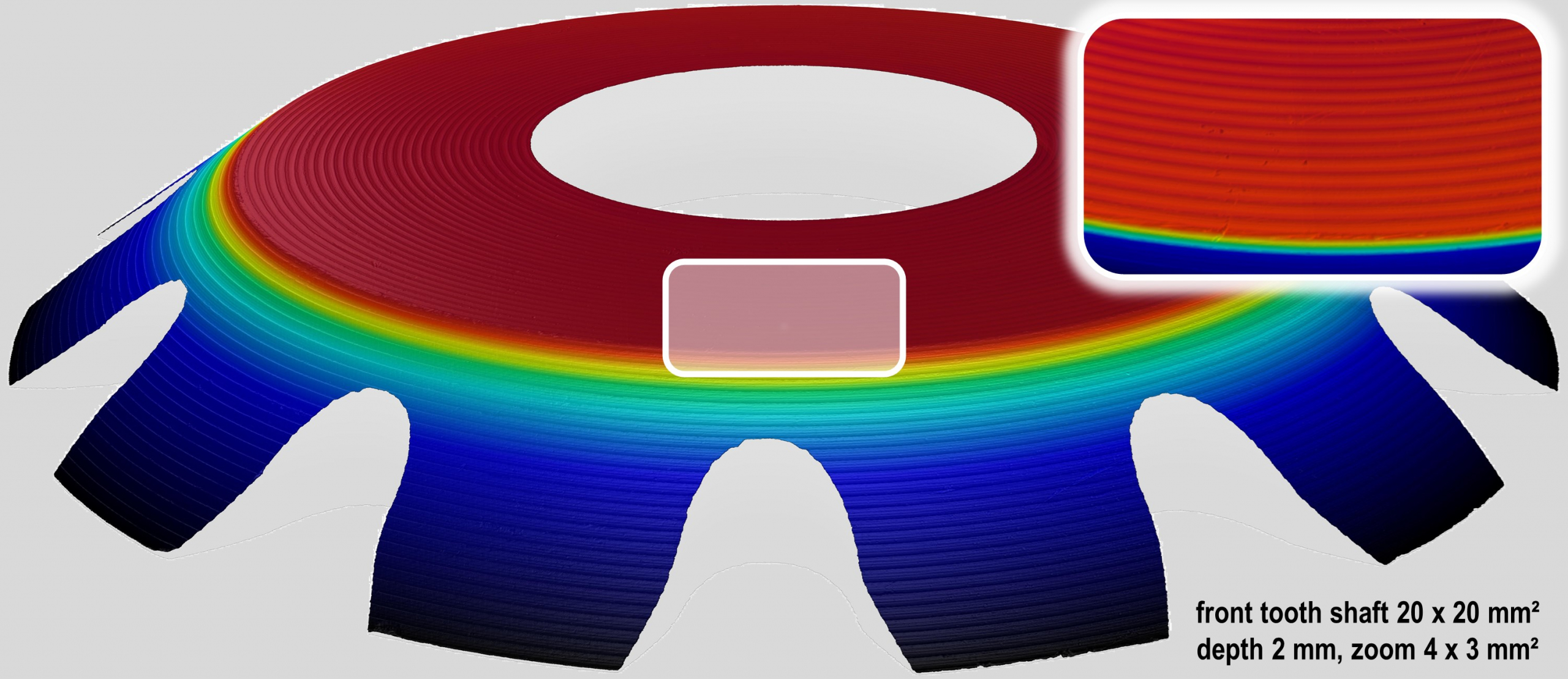 Beispielmessung smartWLI extended range