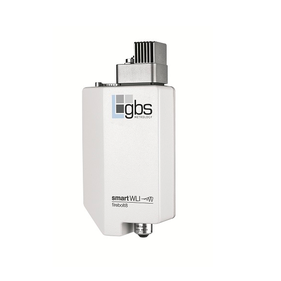 Produktfoto des Hochgeschwindigkeitssensors für Produktionsumgebungen smartWLI firebolt8 von GBS metrology.