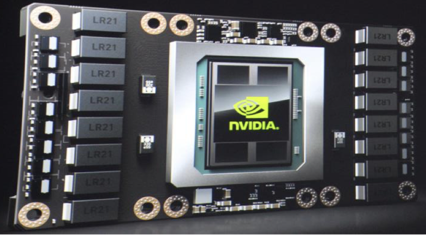 Foto einer Grafikkarte für eine parallele Bildverarbeitung