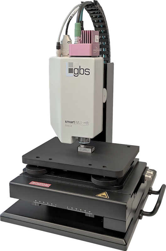 Produktfoto smartWLI firebolt mit Stativ